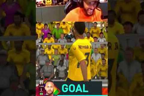Neymar JR Reaction 🔥😂 ( This Reaction suits With my Goal )