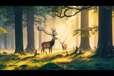 Relaxing Music With Forest Videos | Healing Music to Relieve Stress, Anxiety and Depression