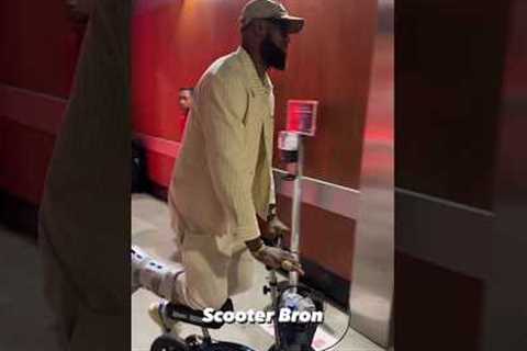LeBron on the SCOOTER💀 #shorts