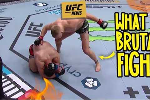 WHAT A MADNESS FIGHT🔥Ian Garry MAULING Kenan Song FIGHT highlight