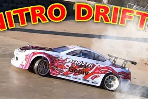 Nitro RC Drifting (40,000rpm Engine Failure)