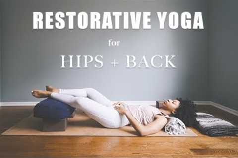 RESTORATIVE YOGA for HIPS and BACK OPENING | 45 MIN | w/ Props