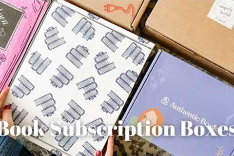 Subscription Box Round Up: 5 Book Boxes for Reading Month