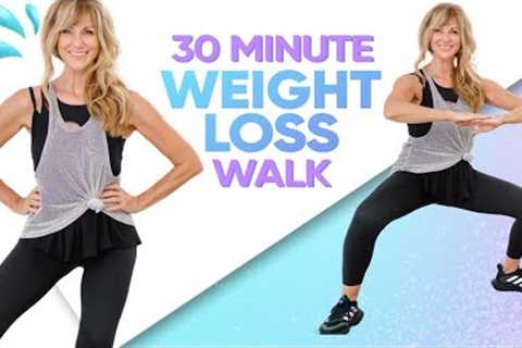 30-Minute FAT BURNING Walking Workout | No-Equipment Cardio!