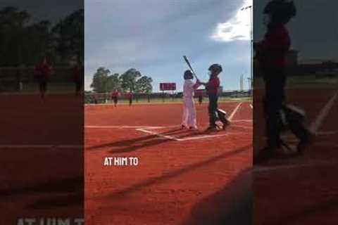 This young baseball player helped a player on the other team 👏 (Jacob Mcdowell/FB)
