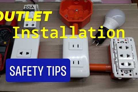OUTLET INSTALLATION | 1 gang 2 gang 3 gang - House Wiring basics | Philippines