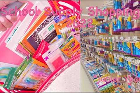 School Supply Shopping &amp; Haul (Junior Year)