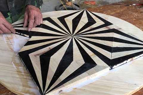 DIY Woodworking Projects - DIY How to Build a Round Outdoor Dining Table