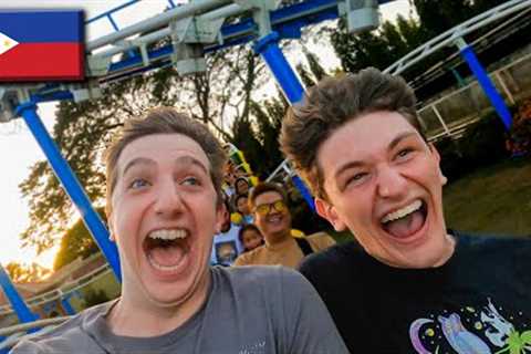 We Spent ALL Day Here! | INSANE $20 Amusement Park in The Philippines! 🇵🇭