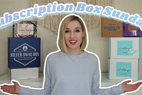Subscription Box Sunday | Vol. 1 March 2023 | Bath Bevy, Simply Earth, Silver Swag + MORE