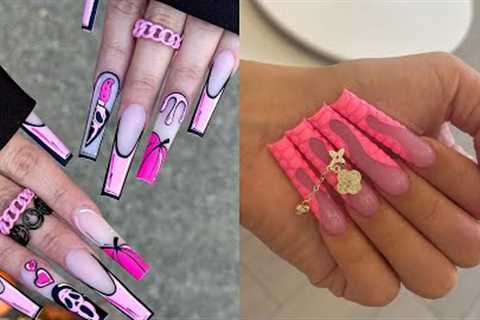 ✨328✨Amazingly Beautiful Acrylic Nail Art Designs Tutorial Ideas Compilation