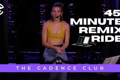 45 Minute Rhythm Cycling Class - Remix Ride