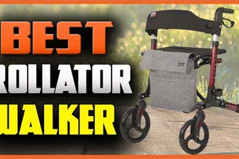 Best Rollator Walkers For Seniors In 2023 [Reviewed &amp; Buying Guide]