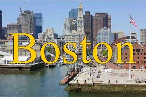 Boston USA. The Most European City in the US. Sights, People and Food