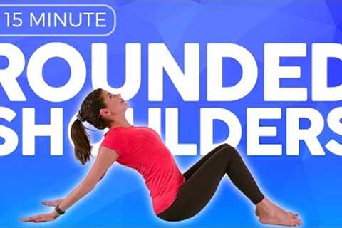 15 minute MOBILITY Yoga for Posture, Upper Back Pain &amp; Fix Rounded Shoulders