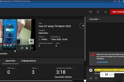 Proof of Setup of 7th March 2023 IoT device
