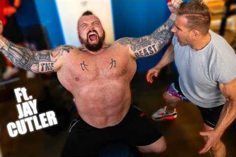 BACK WORKOUT WITH JAY CUTLER!