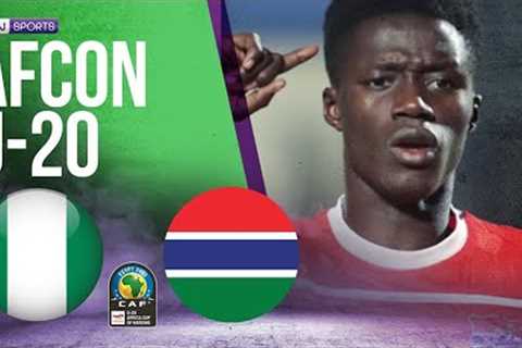 Nigeria vs Gambia | AFCON U20 HIGHLIGHTS | 03/06/2023 | beIN SPORTS USA