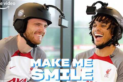 I Forgot Your Stupid Tash 👨 | Make Me Smile: Liverpool Special | Robertson vs Alexander-Arnold
