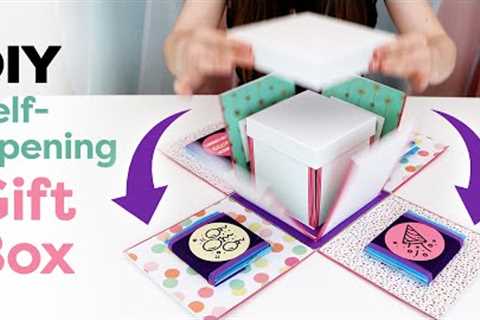 DIY Self-Opening Gift Box | DIY Gift Box Ideas