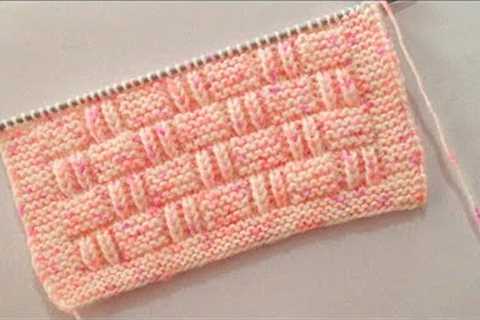 Baby Blanket Knitting Stitch Pattern