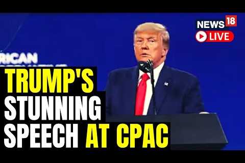 Donald Trump Mercilessly Mocks Joe Biden At CPAC | CPAC 2023 LIVE | U.S News LIVE | CPAC 2023