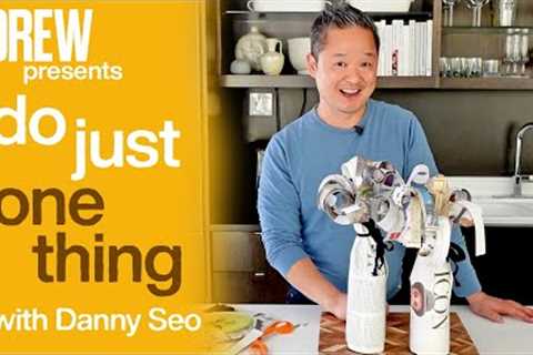 Danny Seo Shows the Eco-Friendly Way to Gift Wrap a Wine Bottle | Do Just One Thing