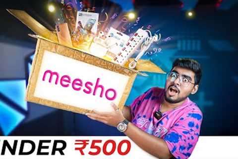 I BOUGHT 10 TECH GADGETS FROM MEESHO | Under ₹500