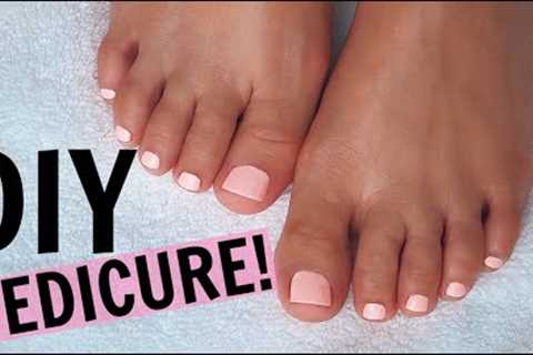 Step-By-Step Pedicure at HOME! | SAVE TIME + $$!