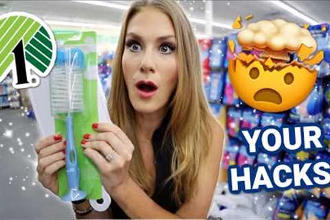 13 DOLLAR TREE HACKS that beat AMAZON (unveiling our viewers' BEST kept secrets!)