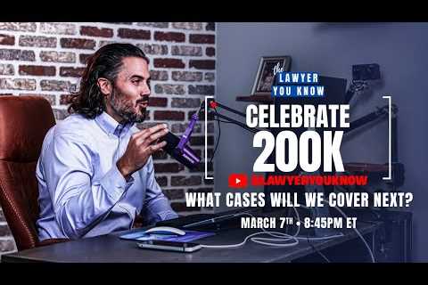 LIVE! A 200k Subscriber Celebration and Special Live Stream - What Cases Will We Cover Next?