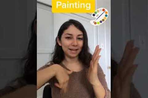Hobbies in American Sign Language (ASL)