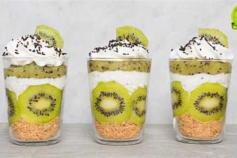 The right way to prepare delicious no bake kiwi dessert cups