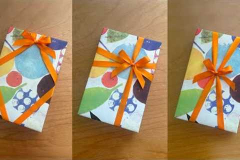 How to Wrap Your Ribbon 2 : easy ribbon binding techniques for gift wrap