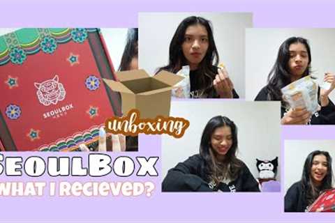 Indian Girl🇮🇳 Tries Vegetarian Korean 🇰🇷 Snacks Seoulbox unboxing💓📦