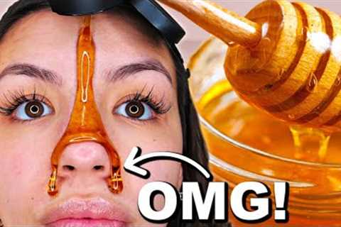 I Put HONEY On My Face Everyday For One Week...