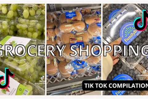 [TIKTOK COMPILATION ASMR] GROCERY SHOPPING &amp; RESTOCKING #1