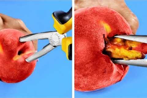 Genius Ways To Cut And Peel Fruits And Vegetables
