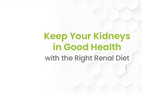 Keep Your Kidneys in Good Health with the Right Renal Diet