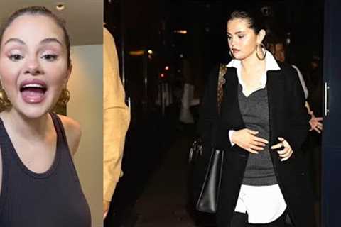 Selena Gomez Grabs Dinner She Enjoyed A Night Out In New York.