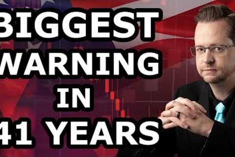 Coming Stock Market Crash Will Be the Worst Since 1987