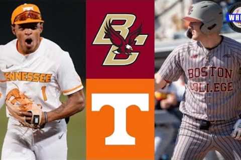 Boston College vs #3 Tennessee Highlights (AMAZING GAME!) | 2023 College Baseball Highlights