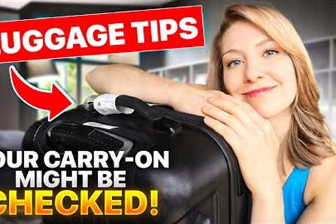 7 Life-Saving Luggage Tips for checked bags (#4 is a must-know!)
