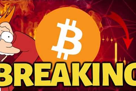 ⚠️ EMERGENCY: CRYPTO MARKET CRASH!! | PAY ATTENTION ALTCOIN HOLDERS (CARDANO, VECHAIN, FANTOM)