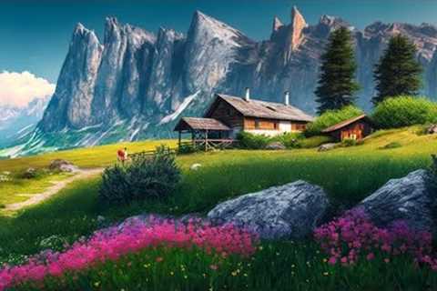 Relaxing Music, Chirping Birds With Beautiful Nature Videos 🍀 Reduce Stress and Anxiety
