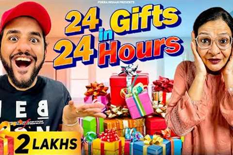 I Surprised my MOM with 24 Gifts in 24 Hours worth Rs 2,00,000 😱