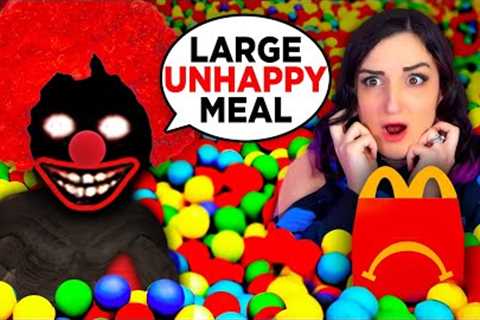 I Played Creepy McDonald's Games to Try &amp; NOT Eat Fast Food