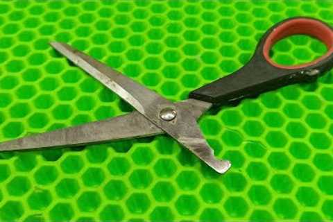 I wish I had learned that secret from the broken scissors! I would have died without knowing