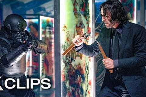 JOHN WICK 4 All Clips &amp; Trailers (2023)