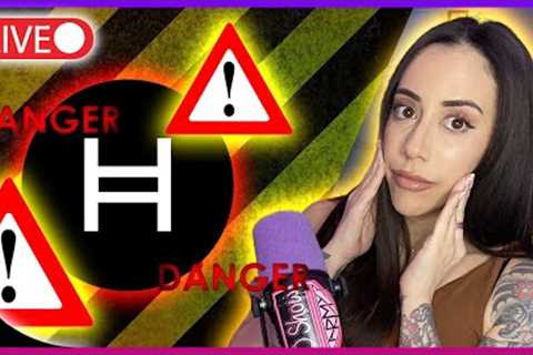 ⚠️WARNING HBAR under ATTACK?!⚠️ Bitcoin PLUMETS!